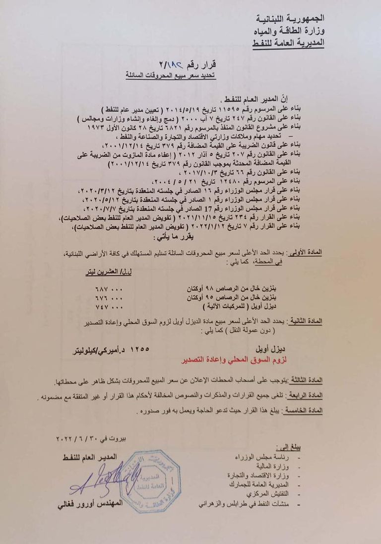 سعر الدولار اليوم في لبنان الخميس 30 يونيو 2022.. الليرة تربح - صورة 1
