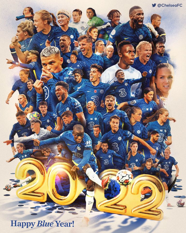 صورة نشرها تشيلسي ولم يظهر لوكاكو بارزا فيها لوكاكو مع توخيل