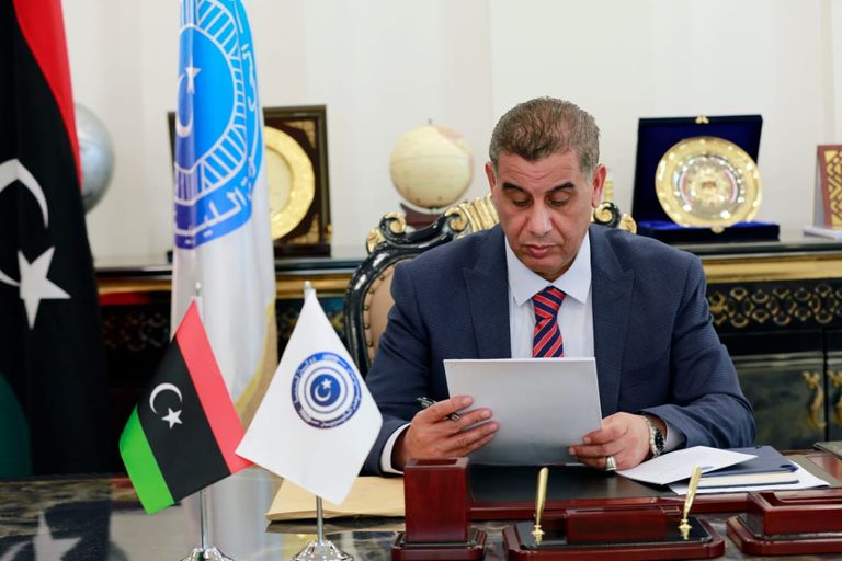 علي القطراني نائب رئيس الحكومة الليبية 