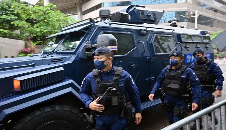 تأمين مكثف لوصول الرئيس الصيني إلى هونج كونج الرئيس الصيني شي جين بينج