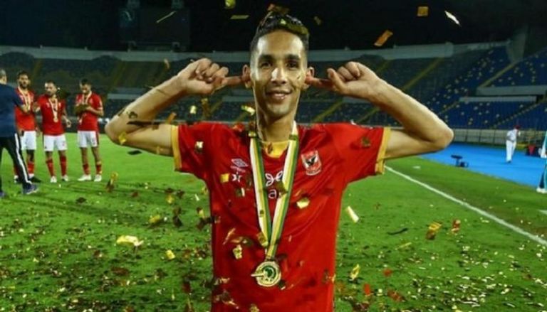 بدر بانون لاعب الأهلي المصري