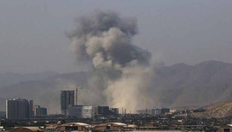 آثار أحد الانفجارات في أفغانستان - أرشيفية