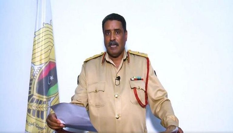 المتحدث باسم القيادة العامة للقوات المسلحة الليبية أحمد المسمارى