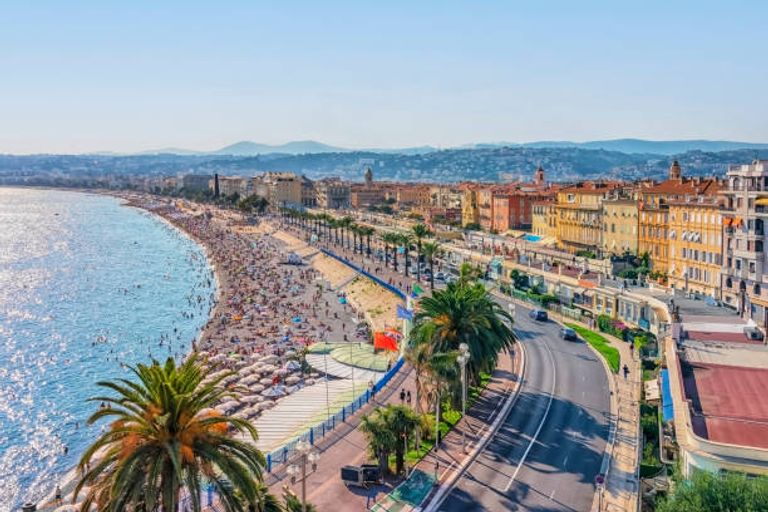 Promenade des Anglais je ena izmed znamenitosti Nice