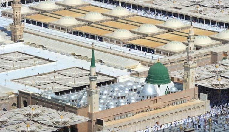 المسجد النبوي بالمدينة المنورة