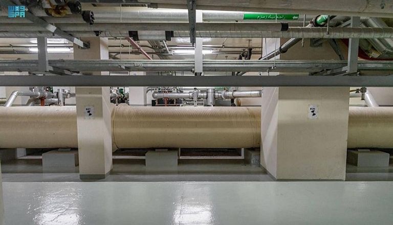 ما هي منظومة تكييف المسجد الحرام