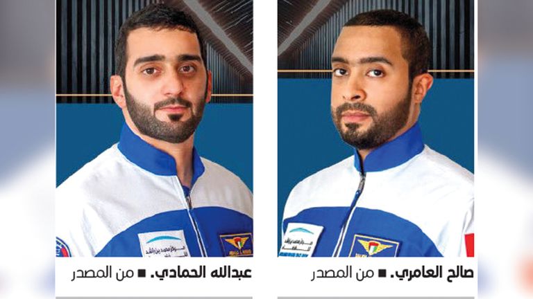 رائد الفضاء الإماراتي صالح العامري