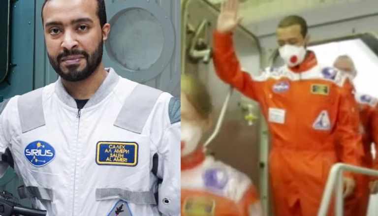 رائد الفضاء الإماراتي صالح العامري