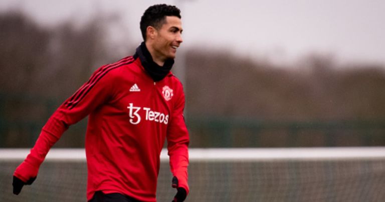 كريستيانو رونالدو تدريبات مانشستر يونايتد