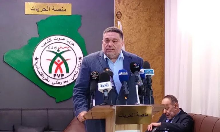 لمين عصماني رئيس حزب صوت الشعب بالجزائر - أرشيفية لمين عصماني رئيس حزب صوت الشعب بالجزائر