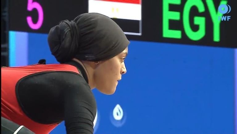 بسنت حميدة بطلة مصر في دورة ألعاب البحر المتوسط
