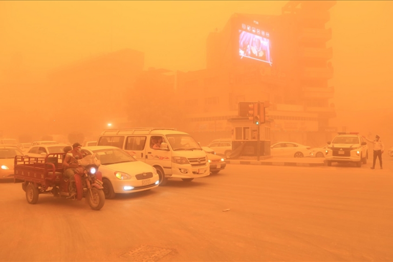 أحد شوارع العاصمة العراقية بغداد