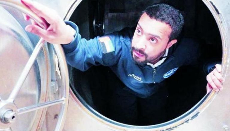 رائد محاكاة الفضاء الإماراتي صالح العامري