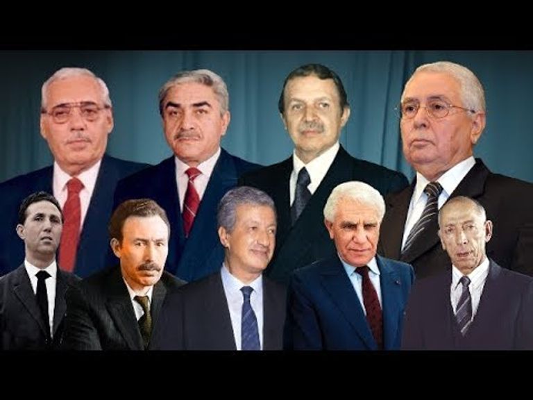رؤساء الجزائر السابقون