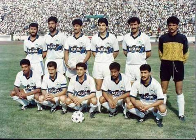 منتخب العراق ليث حسين نجم منتخب العراق السابق