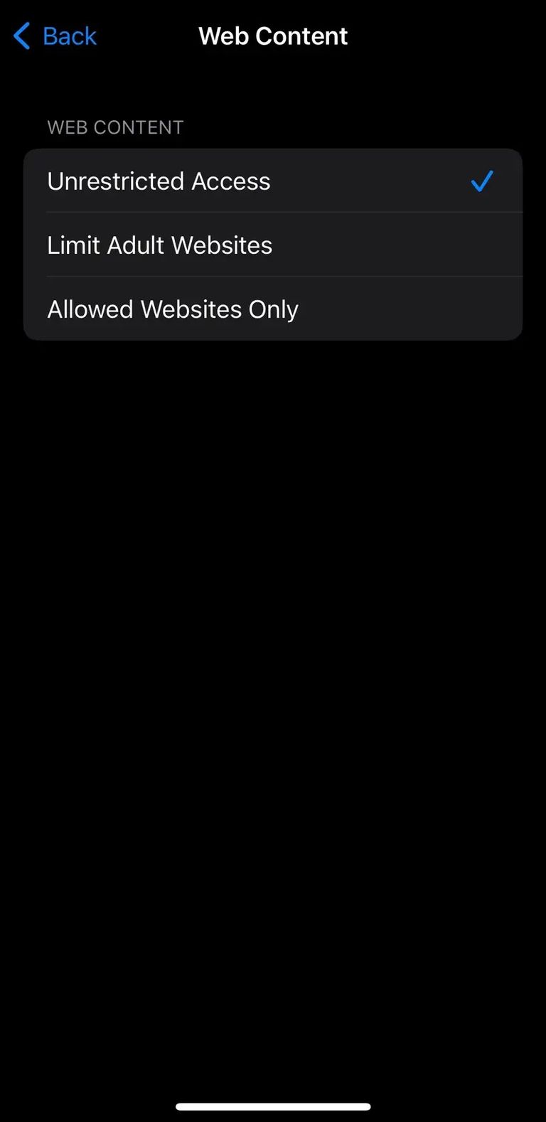 حظر المواقع الغير مرغوب بها على آيفون وآيباد حظر المواقع غير المرغوب فيها على آيفون وآيباد