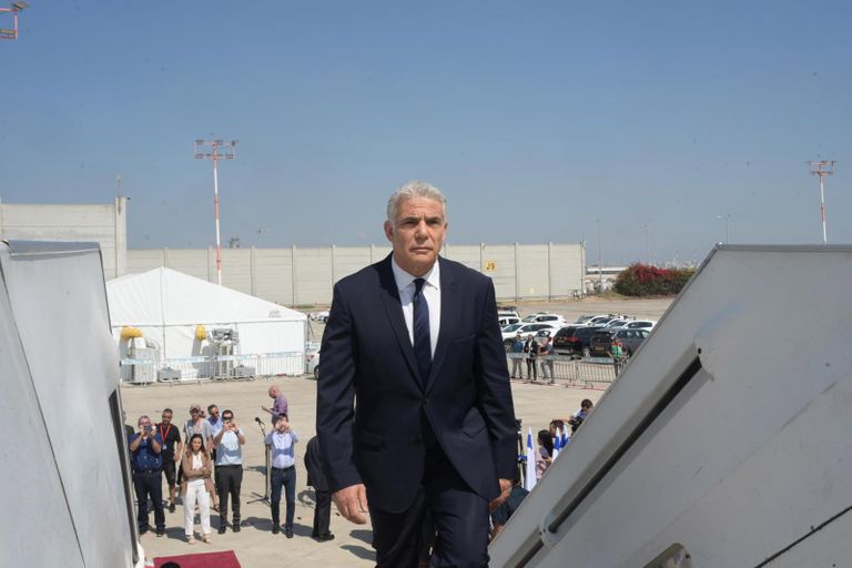 رئيس الوزراء الإسرائيلي يائير لابيد