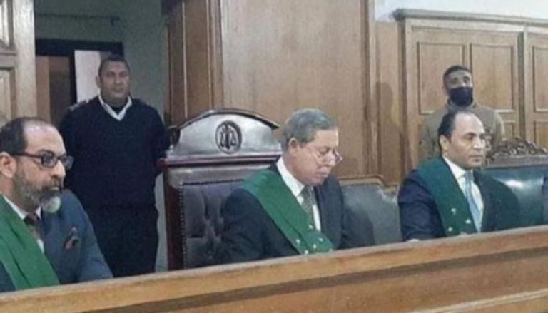 المتهم بقتل نيرة أشرف خلال أولى جلسات محاكمته