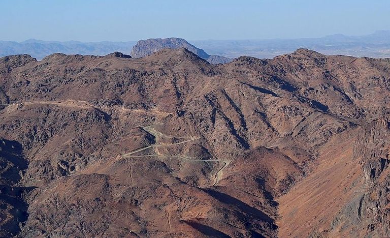 جبل أحد شمال المدينة المنورة