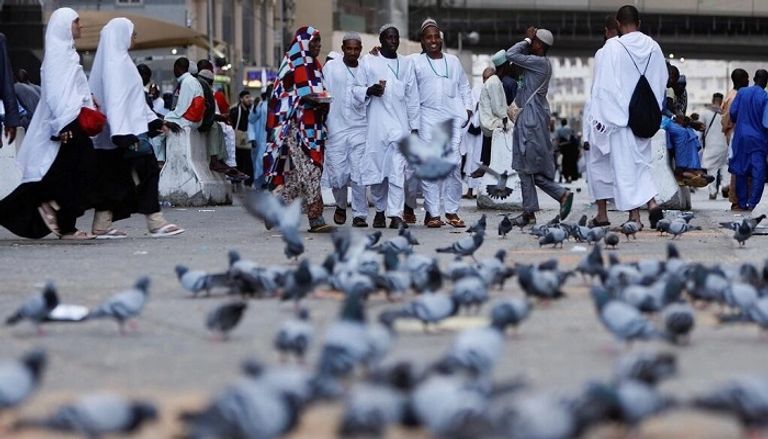 مليون حاج يؤدون الفريضة هذا العام