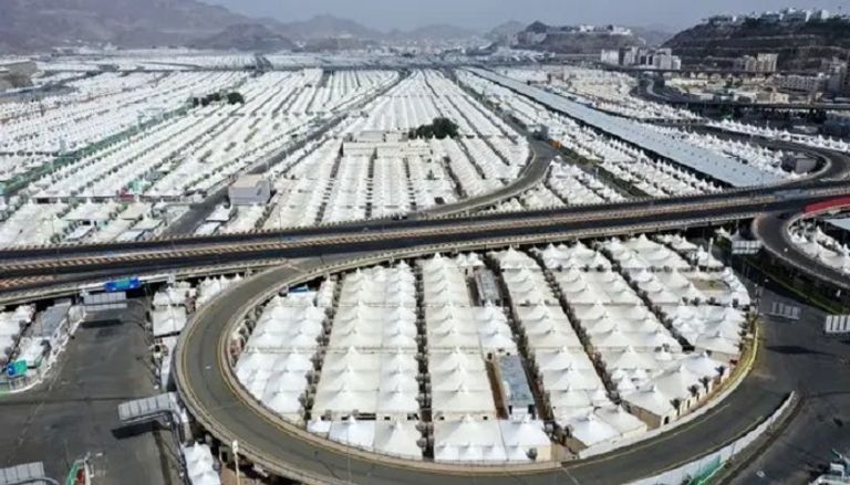 الحجاج استقروا في مشعر منى