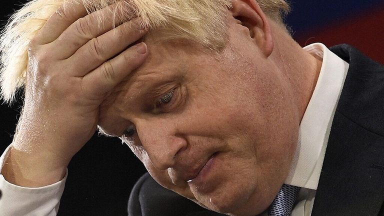 رئيس الوزراء البريطاني بوريس جونسون