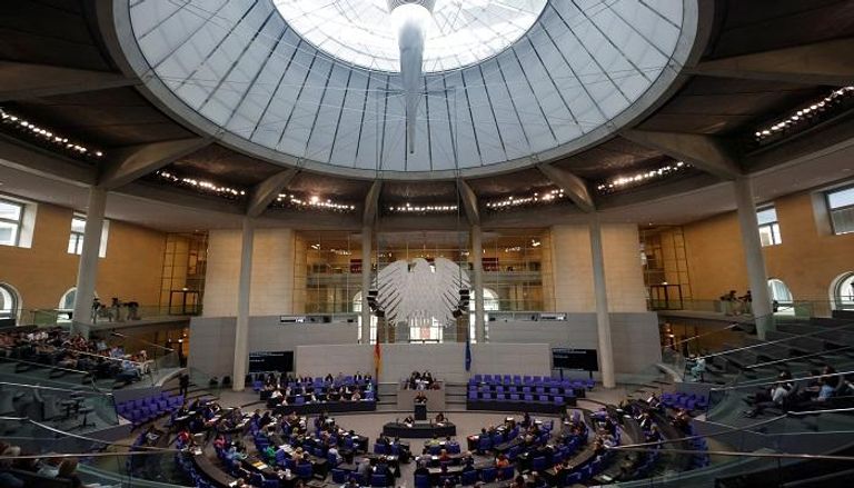 البرلمان الألماني "البوندستاج" خلال جلسة اليوم
