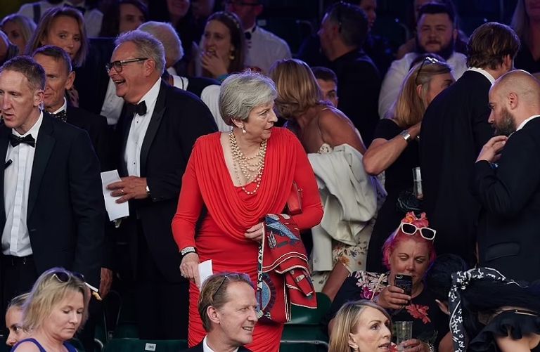 تيريزا ماي وزوجها فيليب