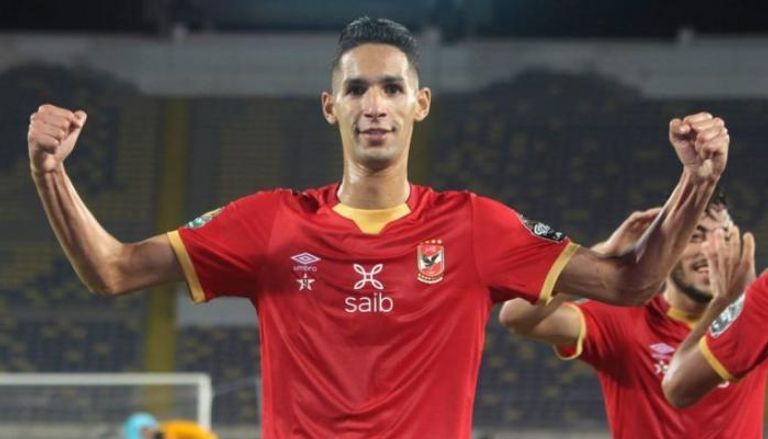 بدر بانون لاعب الأهلي المصري