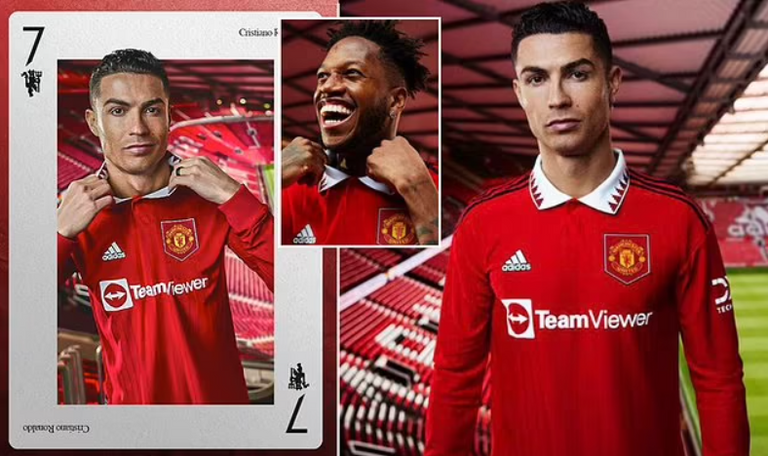 كريستيانو رونالدو بقميص مانشستر يونايتد كريستيانو رونالدو