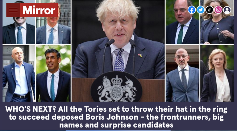 بوريس جونسون