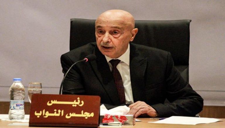  رئيس مجلس النواب الليبي المستشار عقيلة صالح