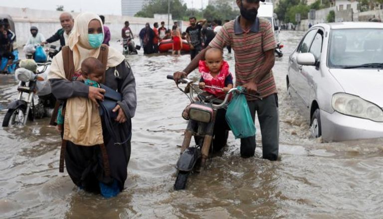 الفيضانات في باكستان 