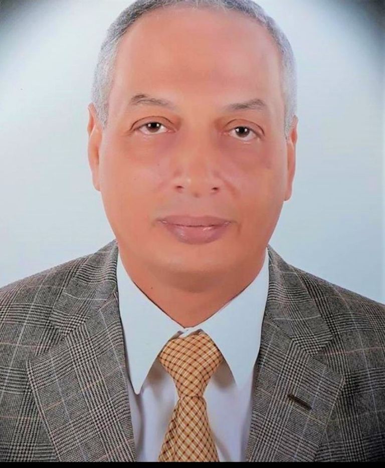 علم يحمل شعار COP27