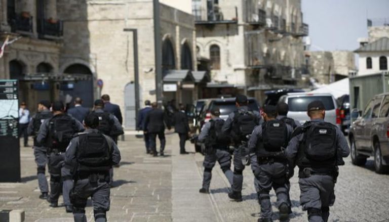 العشرات من عناصر الشرطة الإسرائيلية - أرشيفية
