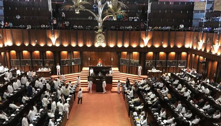 إحدى جلسات البرلمان في سريلانكا - أرشيفية
