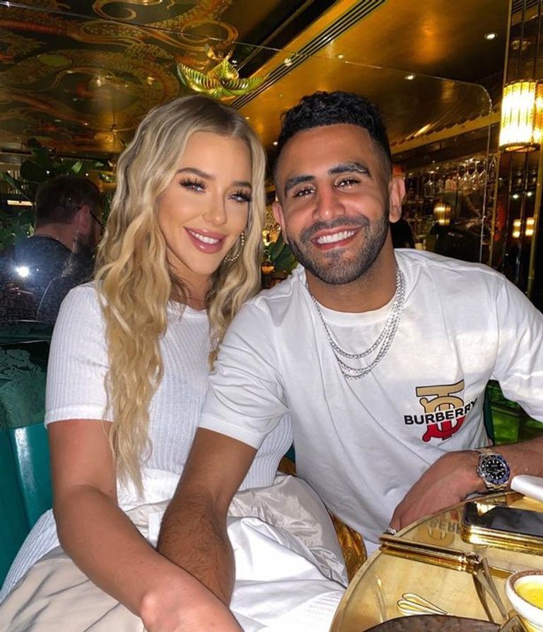 رياض محرز وتايلور ورد كريستيانو رونالدو وجورجينا رودريجيز