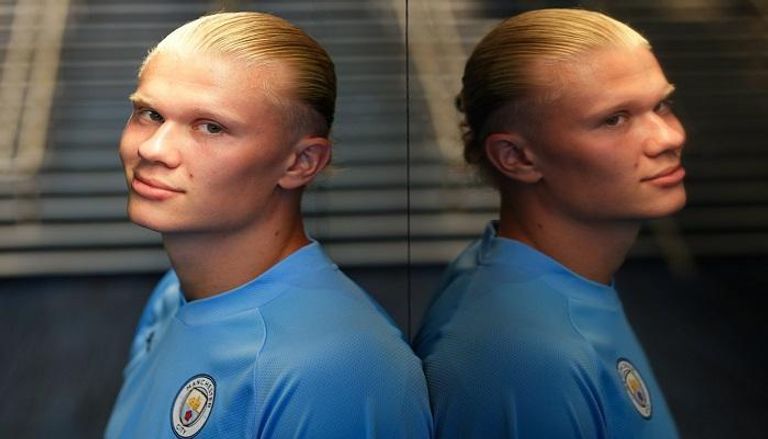 إيرلينج هالاند رحيم سترلينج بات قريبا من مغادرة مانشستر سيتي إلى تشيلسي