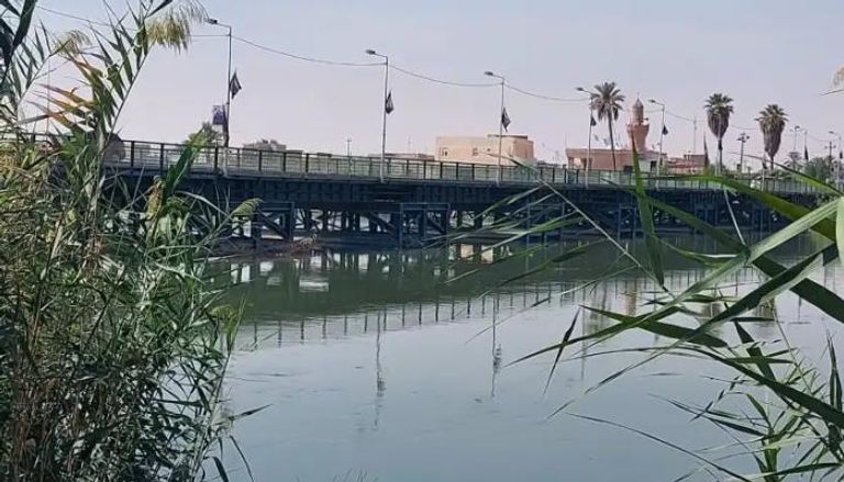 جسر المسيب بمحافظة بابل جنوب العراق