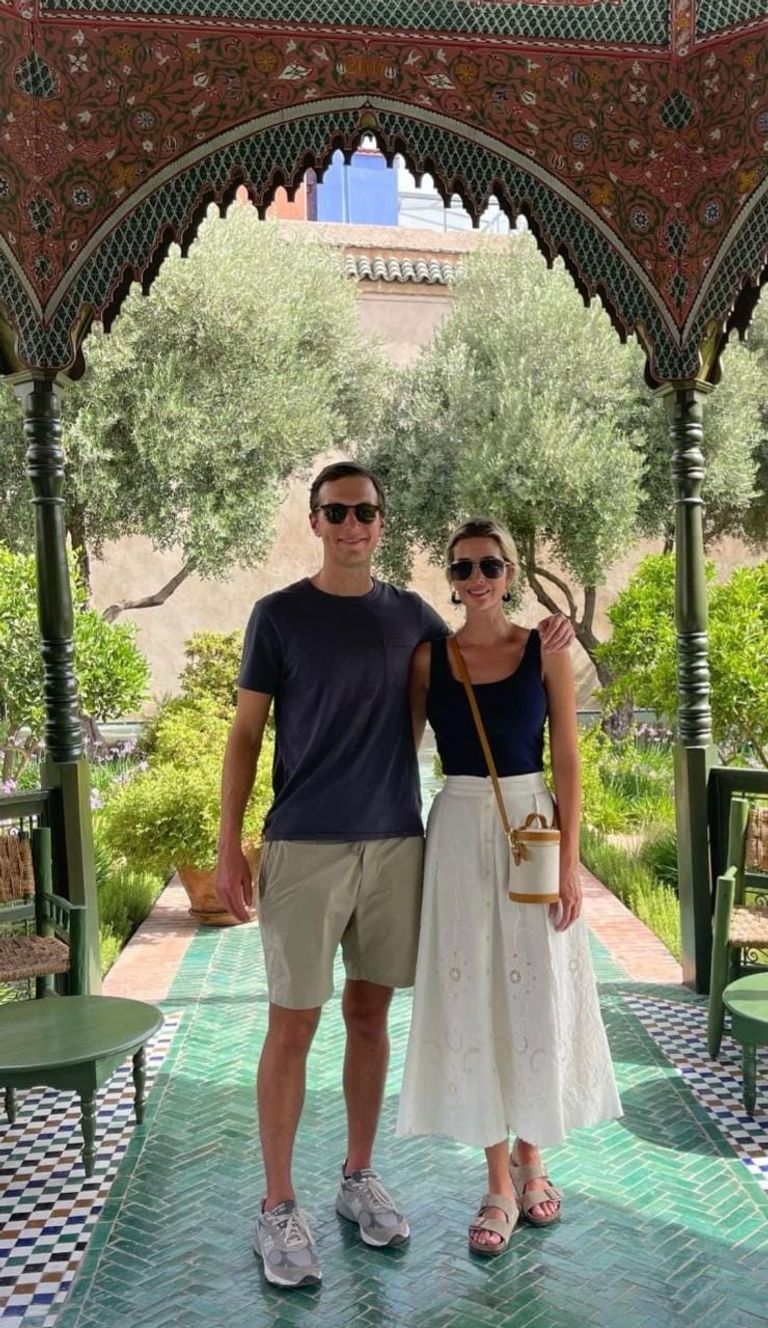 إيفانكا ترامب مع والدها