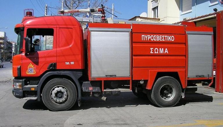 سيارة إطفاء يونانية - أرشيفية