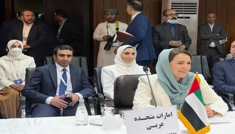 مريم المهيري - الاجتماع الوزاري حول التعاون البيئي