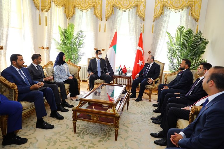 زيارة وفد إماراتي إلى تركيا
