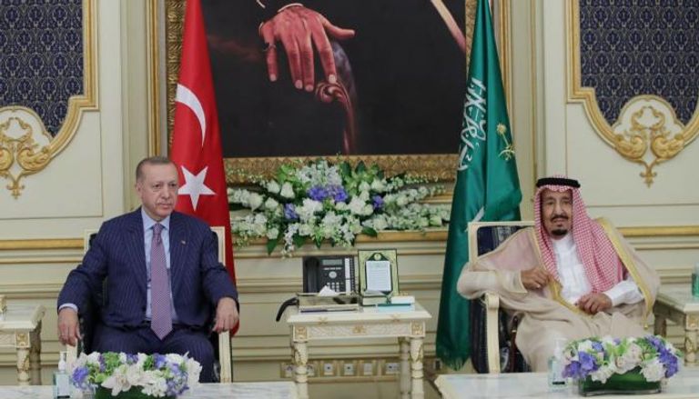 العاهل السعودي والرئيس التركي - أرشيفية