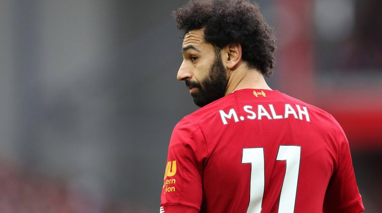 محمد صلاح كيليان مبابي وعثمان ديمبلي