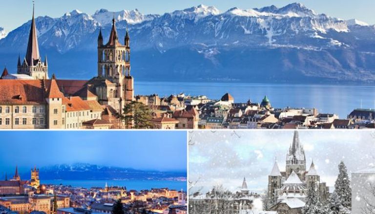 السياحة في لوزان السويسرية..4 أماكن رائعة أبرزها بحيرة جنيف