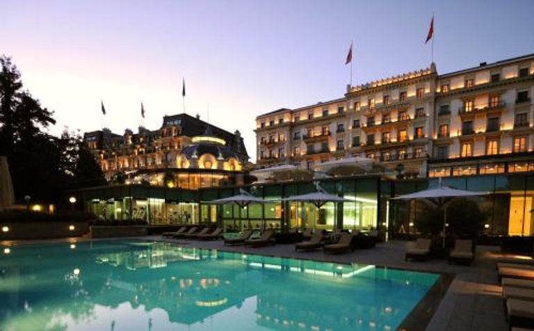 فندق "Beau-Rivage Palace" أحد أفضل الفنادق في لوزان