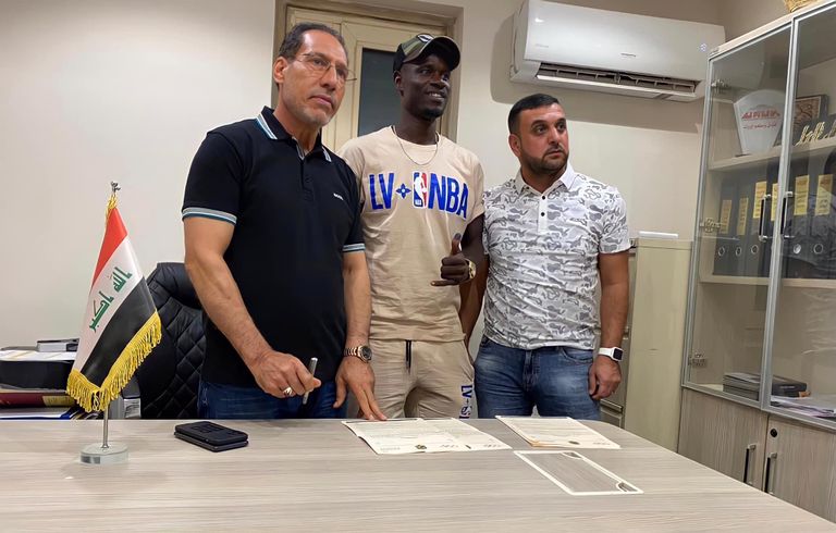 السنغالي إدريسا نيانج محترف الشرطة