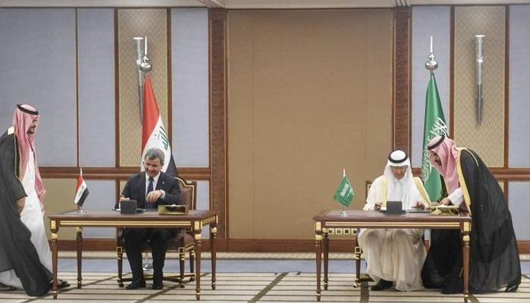 توقيع عقد الربط الكهربائي بين العراق والسعودية