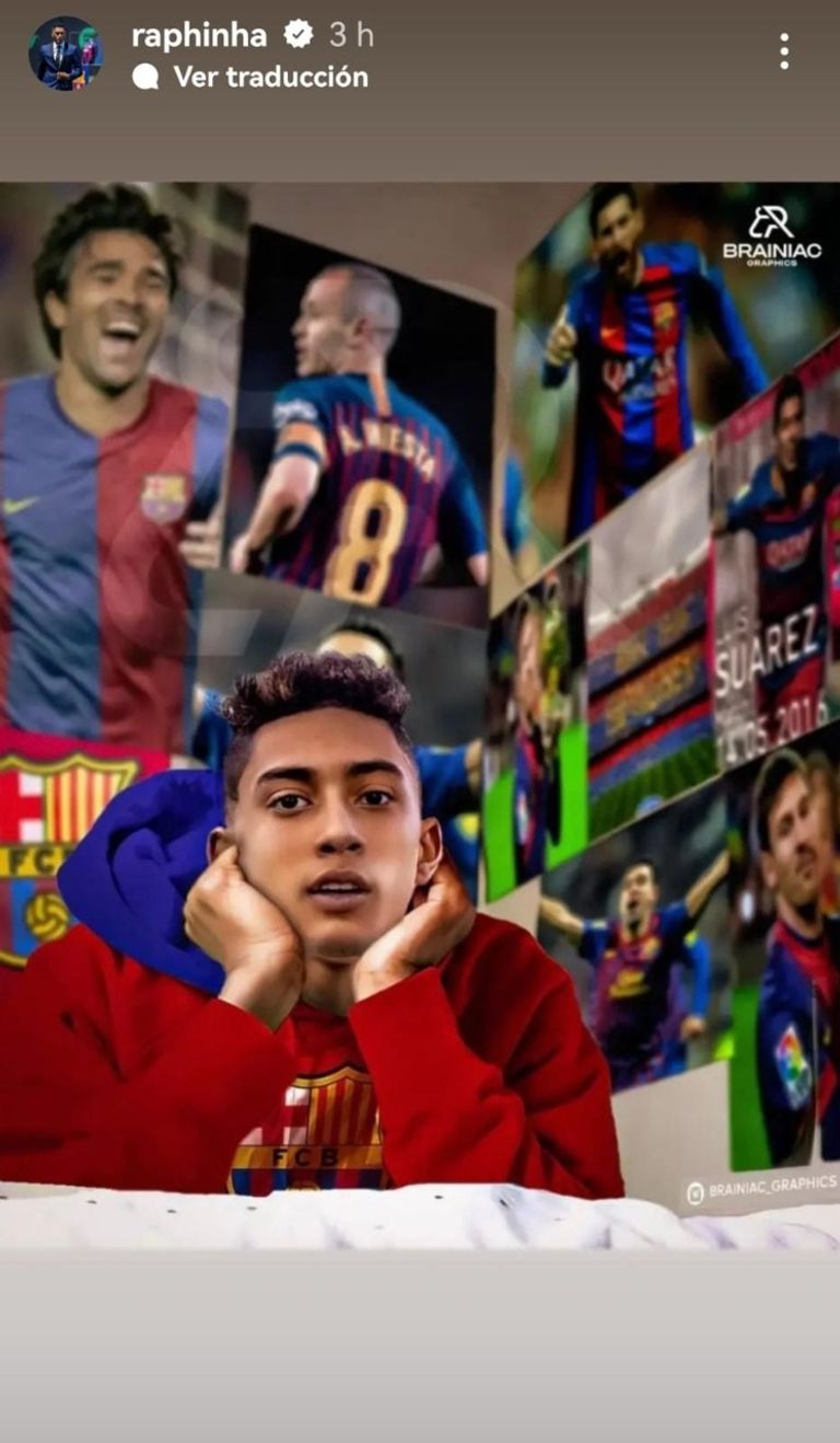 رافينيا لاعب برشلونة